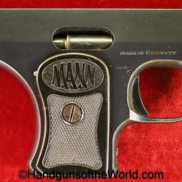 Mann, WT 1921, 6.35mm, Tiny, Vest Pocket, VP, German, Germany, Handgun, Pistol, C&R, Collectible, WT-1921, WT1921, 1921, WT, 25, .25, acp, auto, 6.35