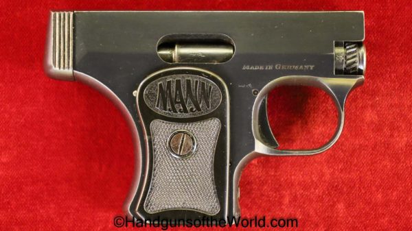 Mann, WT 1921, 6.35mm, Tiny, Vest Pocket, VP, German, Germany, Handgun, Pistol, C&R, Collectible, WT-1921, WT1921, 1921, WT, 25, .25, acp, auto, 6.35