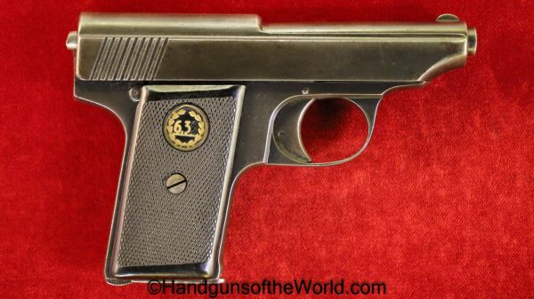 Menz, Model II, 6.35mm, German, Germany, Handgun, Pistol, C&R, Collectible, VP, Vest Pocket, Model 2, 6.35, 25, .25, acp, auto, Model, 2, II, Hand gun