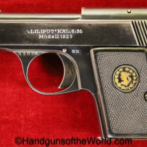 Menz, Liliput, Model 1925, 6.35mm, 1925, German, Germany, Handgun, Pistol, C&R, Collectible, VP, Vest Pocket, 6.35, 25, .25, acp, auto, Hand gun