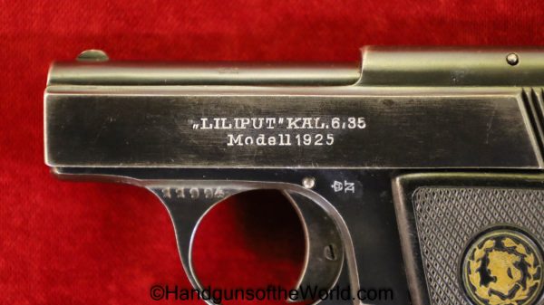 Menz, Liliput, Model 1925, 6.35mm, 1925, German, Germany, Handgun, Pistol, C&R, Collectible, VP, Vest Pocket, 6.35, 25, .25, acp, auto, Hand gun