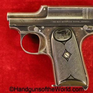 Gaspar Arizaga, Express, 6.35mm, Single Extractor, Handgun, Pistol, C&R, Collectible, Spain, Spanish, VP, Vest Pocket, 6.35, 25, .25, acp, auto, Hand gun