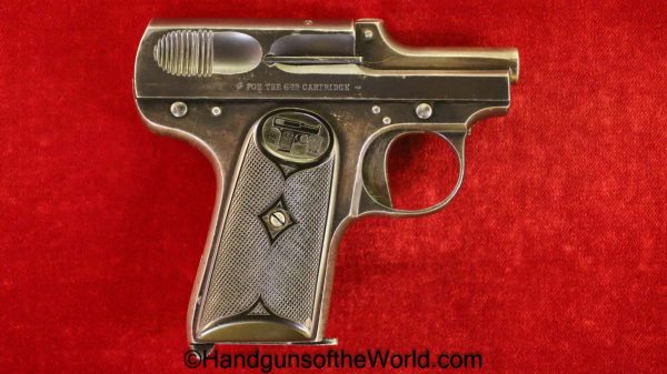 Gaspar Arizaga, Express, 6.35mm, Single Extractor, Handgun, Pistol, C&R, Collectible, Spain, Spanish, VP, Vest Pocket, 6.35, 25, .25, acp, auto, Hand gun