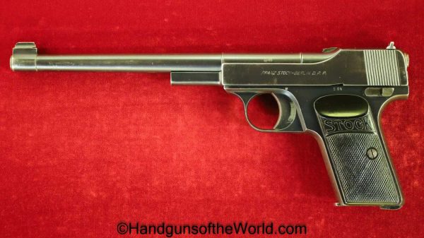 Franz Stock, Target, Model, .22lr, 7 1/2" Barrel, Stock, Franz, German, Germany, Handgun, Pistol, C&R, Collectible, 22, .22, 22lr, 7.5, Inch, Barrel