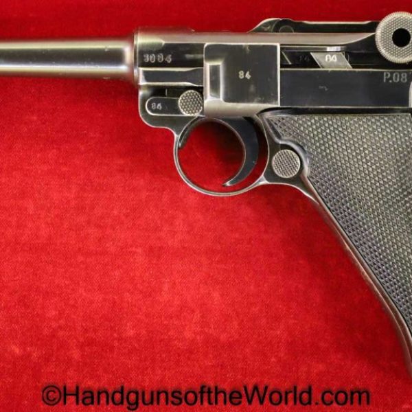 Luger, P.08, BYF41, Mauser, 9mm, German, WWII, Black Widow, BW, WW2, Germany, Handgun, Pistol, C&R, Collectible, 41, 1941, byf, P08, P 08, P-08, byf 41