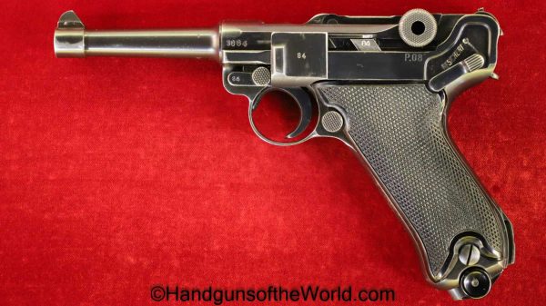 Luger, P.08, BYF41, Mauser, 9mm, German, WWII, Black Widow, BW, WW2, Germany, Handgun, Pistol, C&R, Collectible, 41, 1941, byf, P08, P 08, P-08, byf 41