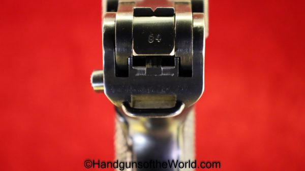 Luger P.08, BYF41 Mauser, 9mm, German WWII Issue Black Widow - Image 12