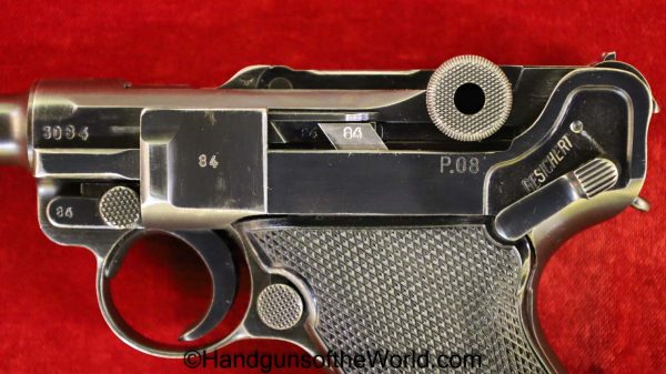 Luger, P.08, BYF41, Mauser, 9mm, German, WWII, Black Widow, BW, WW2, Germany, Handgun, Pistol, C&R, Collectible, 41, 1941, byf, P08, P 08, P-08, byf 41