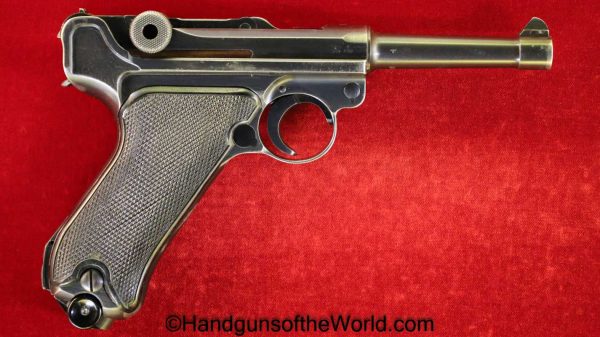 Luger, P.08, BYF41, Mauser, 9mm, German, WWII, Black Widow, BW, WW2, Germany, Handgun, Pistol, C&R, Collectible, 41, 1941, byf, P08, P 08, P-08, byf 41