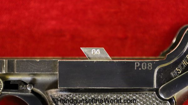 Luger P.08, BYF41 Mauser, 9mm, German WWII Issue Black Widow - Image 22