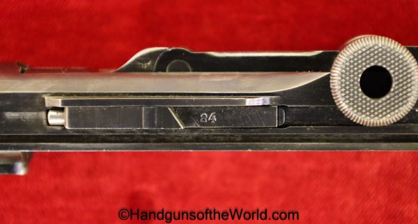 Luger P.08, BYF41 Mauser, 9mm, German WWII Issue Black Widow - Image 31