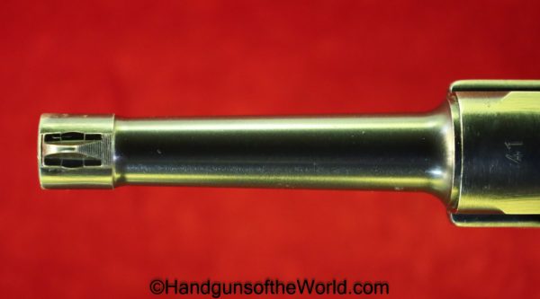Luger P.08, BYF41 Mauser, 9mm, German WWII Issue Black Widow - Image 9