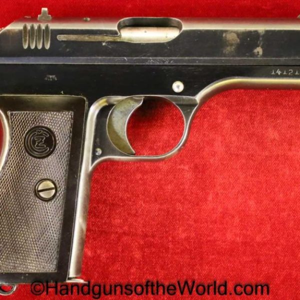 CZ-27, 7.65mm, German, WWII, WW2, Germany, CZ, 27, CZ27, CZ 27, Handgun, Pistol, C&R, Collectible, 32, .32, acp, auto, Czech, 7.65, Czechoslovakia