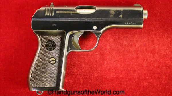 CZ-27, 7.65mm, German, WWII, WW2, Germany, CZ, 27, CZ27, CZ 27, Handgun, Pistol, C&R, Collectible, 32, .32, acp, auto, Czech, 7.65, Czechoslovakia