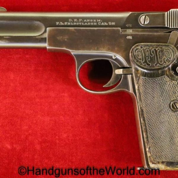 Langenhan, Army Model, 7.65mm, 1st, Variation, First, Variant, Army, Model, German, Germany, Handgun, Pistol, C&R, Collectible, 32, .32, acp, auto, 7.65