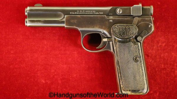 Langenhan, Army Model, 7.65mm, 1st, Variation, First, Variant, Army, Model, German, Germany, Handgun, Pistol, C&R, Collectible, 32, .32, acp, auto, 7.65