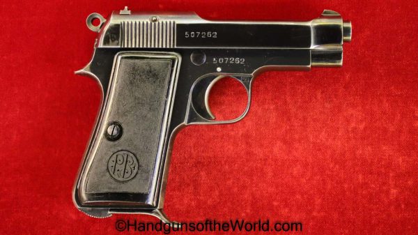 Beretta, 1935, 7.65mm, Italian, Dated, 1943, Matching Magazine, Matching Mag, Matching Clip, Italy, Handgun, Pistol, C&R, Collectible, WWII, WW2, 32, .32