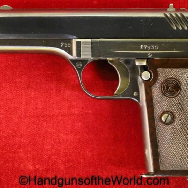 CZ-27, 7.65mm, DR Deutsche Reichbahn, German, Germany, Handgun, Pistol, C&R, Collectible, CZ, 27, CZ 27, CZ27, .32, 32, acp, Czech, Early, Czechoslovakia