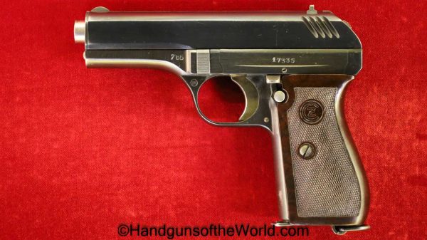 CZ-27, 7.65mm, DR Deutsche Reichbahn, German, Germany, Handgun, Pistol, C&R, Collectible, CZ, 27, CZ 27, CZ27, .32, 32, acp, Czech, Early, Czechoslovakia