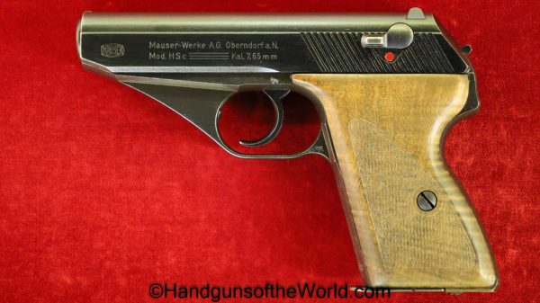 Mauser, HSc, 7.65mm, German, WWII, Police, Eagle L, Full Matching Rig, 2 Matching Magazines, 2 Matching Mags, Matching Holster, Handgun, Pistol, C&R, Collectible, Germany, WW2, 2 Matching Clips, 32, .32, acp, auto, 7.65