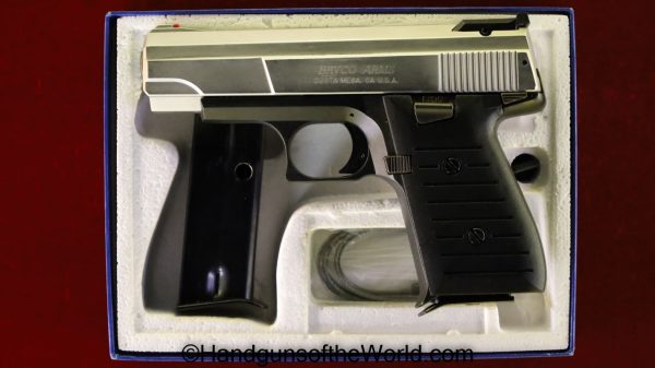 Bryco Arms, Jennings Nine, 9mm, with Box, Jennings, Handgun, Pistol, Modern, Boxed, USA, American, America, Hand gun, Nine, Bryco