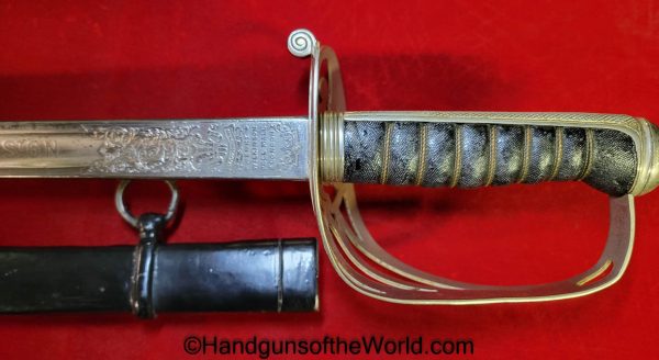 Wilkinson, Sword, with Provenance, Major Oliver Stewart Nugent, General, Major, Nugent, Oliver, Stewart, Original, Collectible, English, British