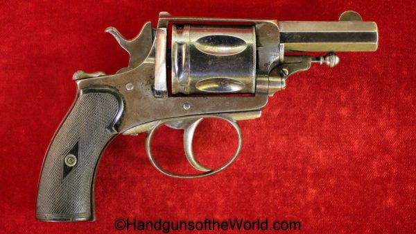 August Liegeois, Velo Dog, Revolver, 9mm, Velodog, Belgian, Belgium, Handgun, Antique, Collectible, Non FFL, Non-FFL, ALC, 9, 38, .38, Double Action