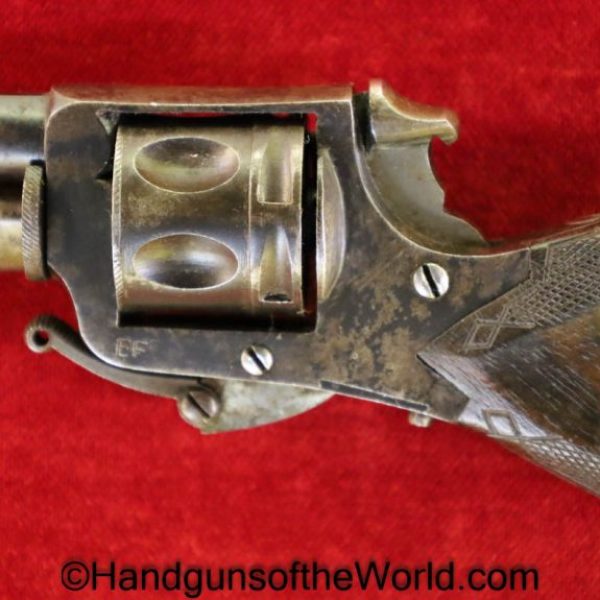 Velo Dog, Thumb, Revolver, .22 Short, Oddity, Velodog, 22, .22, Short, Belgian, Belgium, Handgun, Collectible, Antique, Non-FFL, Non FFL, Hand gun