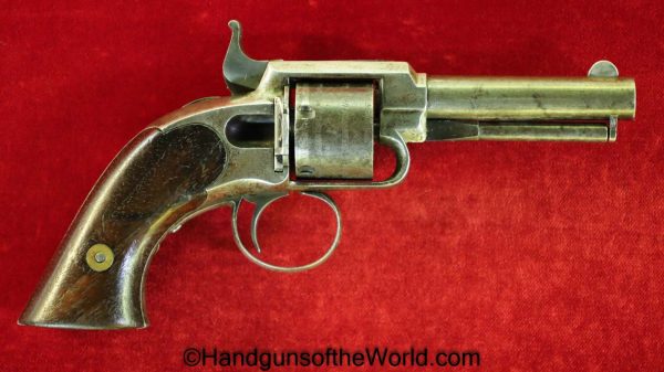 James Warner, Pocket, Revolver, .30, Warner, James, Handgun, Antique, Non FFL, Non-FFL, 30, .30RF, RF, 30 RF, 30RF, .30 RF, Americana, American, USA