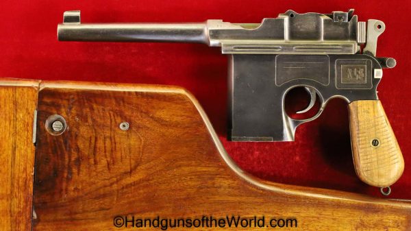 Shansai, Shanxi, Model 17, .45acp, Chinese, Broomhandle, with Stock, Broom Handle, China, Handgun, Pistol, Collectible, 45, .45, acp, auto, Model, 17