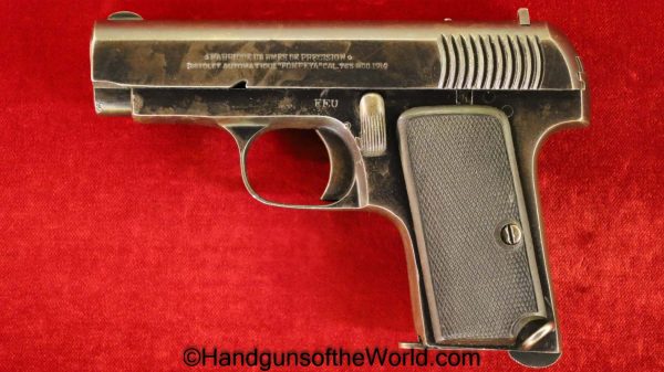 Fabrique D'Armes da Precision, Pompeya, 1914, 7.65mm, Handgun, Pistol, C&R, Collectible, Model, Pocket, 7.65, 32, .32, acp, auto, Ruby, 7 Shot, 7-Shot