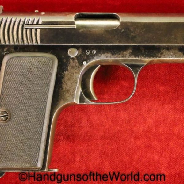 Fabrique D'Armes da Precision, Pompeya, 1914, 7.65mm, Handgun, Pistol, C&R, Collectible, Model, Pocket, 7.65, 32, .32, acp, auto, Ruby, 7 Shot, 7-Shot