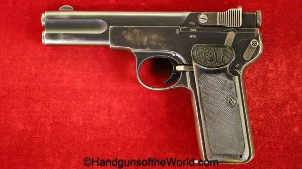 Langenhan, Army Model, 7.65mm, 2nd Variation, German, WWI, WW1, Germany, Handgun, Pistol, C&R, Collectible, Army, Model, 7.65, 32, .32, acp, auto