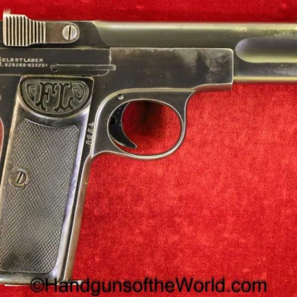 Langenhan, Army Model, 7.65mm, 2nd Variation, German, WWI, WW1, Germany, Handgun, Pistol, C&R, Collectible, Army, Model, 7.65, 32, .32, acp, auto