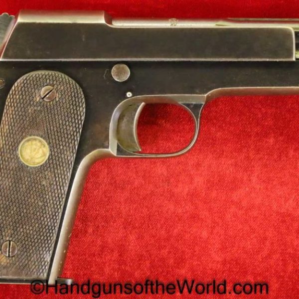 Hijos de Calixto Arrizabalaga, Sharp Shooter, 7.65mm, 7.65, 32, .32, acp, auto, Spain, Spanish, Handgun, Pistol, C&R, Collectible, Pocket, Hand gun