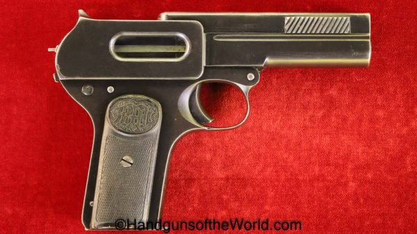 Dreyse, 1907, 7.65mm, Late Production, 7.65, 32, .32, acp, auto, German, Germany, Handgun, Pistol, C&R, Collectible, Pocket, Model, Hand gun, Late