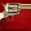 Colt, SAA, .45 Colt, 1912 Carved Steer Head Pearl Grips, 45, .45, LC, Long Colt, Single Action Army, Handgun, Revolver, C&R, Collectible, with Letter