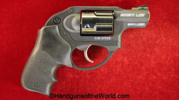 Ruger, LCR, 9mm, Like New in Box, LNIB, American, American, USA, Handgun, Revolver, Modern, Boxed, with Box, Hand gun, with Clips