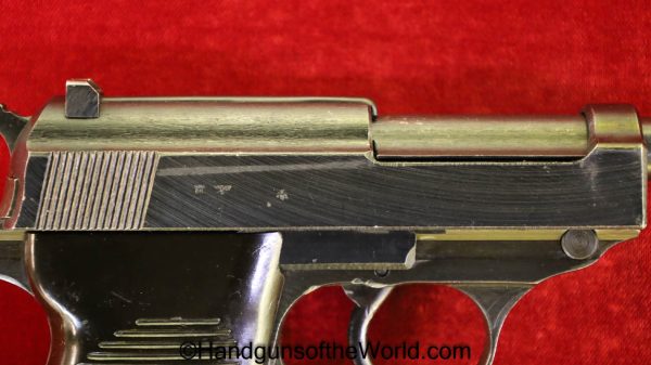 Walther, Spreewerk, P-38, CYQ, 9mm, German, WWII, WW2, Germany, Handgun, Pistol, C&R, Collectible, P38, P.38, P 38, Hand gun, Assembled