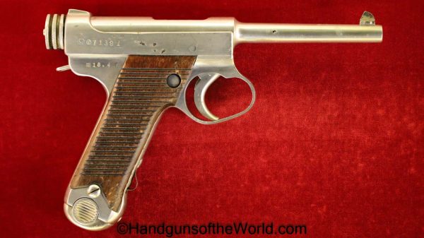 Nambu, Type 14, 18.4, Date, 8mm, Matching Magazine, Matching Mag, Matching Clip, Japan, Japanese, Handgun, Pistol, C&R, Collectible, WWII, WW2, 1943, April