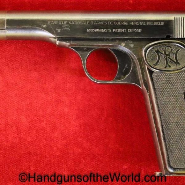 FN, 1922, Browning, 7.65mm, German, WWII, Germany, WW2, Handgun, Pistol, C&R, Collectible, Belgian, Belgium, France, French, 32, .32, acp, auto, 7.65