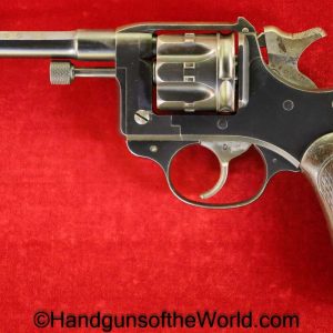 French, 1892, Revolver, 8mm, Dated, 1901, France, Handgun, C&R, Collectible, Lebel, Hand gun, Ordnance, Service, WWI, WW1, Calvary