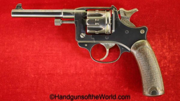 French, 1892, Revolver, 8mm, Dated, 1901, France, Handgun, C&R, Collectible, Lebel, Hand gun, Ordnance, Service, WWI, WW1, Calvary