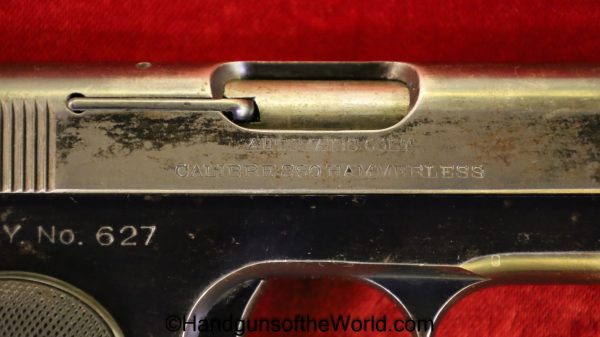 Colt, 1908, Pocket, Hammerless, .380, New York Police Department, with Holster, NYPD, NYC, NY, PD, Handgun, Pistol, C&R, Collectible, 380, acp, auto