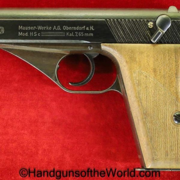 Mauser, HSc, 7.65mm, Late War, with Capture Paper, German, Germany, Handgun, Pistol, C&R, Collectible, Pocket, WWII, WW2, 7.65, 32, .32, acp, auto