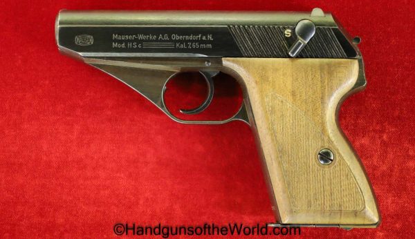 Mauser, HSc, 7.65mm, Late War, with Capture Paper, German, Germany, Handgun, Pistol, C&R, Collectible, Pocket, WWII, WW2, 7.65, 32, .32, acp, auto