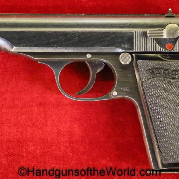 Walther, PP, 7.65mm, AC, Slide, Code, German, WWII, WW2, Germany, Handgun, Pistol, C&R, Collectible, Pocket, 7.65, 32, .32, acp, auto, Hand gun, Late