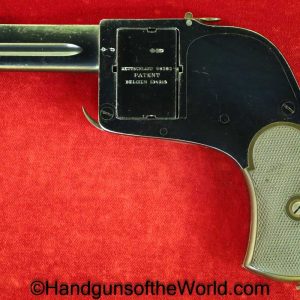 Sauer, Bar, Pistol, 6.35mm, 2 Barrel, 4 Shot, Oddity, German, Germany, Handgun, C&R, Collectible, Pocket, Vest Pocket, VP, 6.35, 25, .25, acp, auto, 7mm