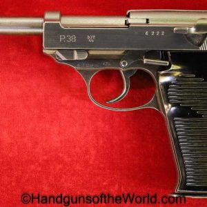 Walther, P-38, Mauser, BYF44, 9mm, WWII, German, Police, WW2, Germany, Handgun, Pistol, C&R, Collectible, 1944, byf, Eagle/L, E/L, P38, P.38, P 38, byf 44