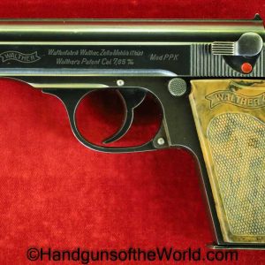 Walther, PPk, 7.65mm, WWII, Era, WW2, 1939, German, Germany, Handgun, Pistol, C&R, Collectible, Pocket, 7.65, 32, .32, acp, auto, Commercial, Vintage